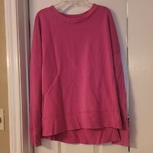 Time and Tru Pink Knit Top